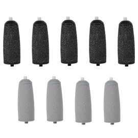 9pcs Pedicure Tool Replacement Head Rollers, 4 Fine Sand and 5 Rough Coarse Sand Electric Feet Foot Grinder Replacement Compatible with Flawless Pedi Haootadiy ZABOUL