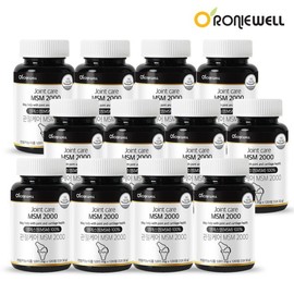 [Roniwell] Joint Care MSM 2000 120 tablets x 12 (total 24 months supply)