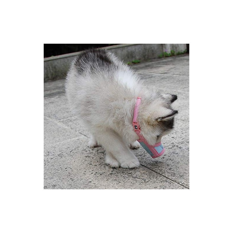KUD Dog Mesh Muzzle, Dog Muzzle, Dog Mask, Prevents Bites,