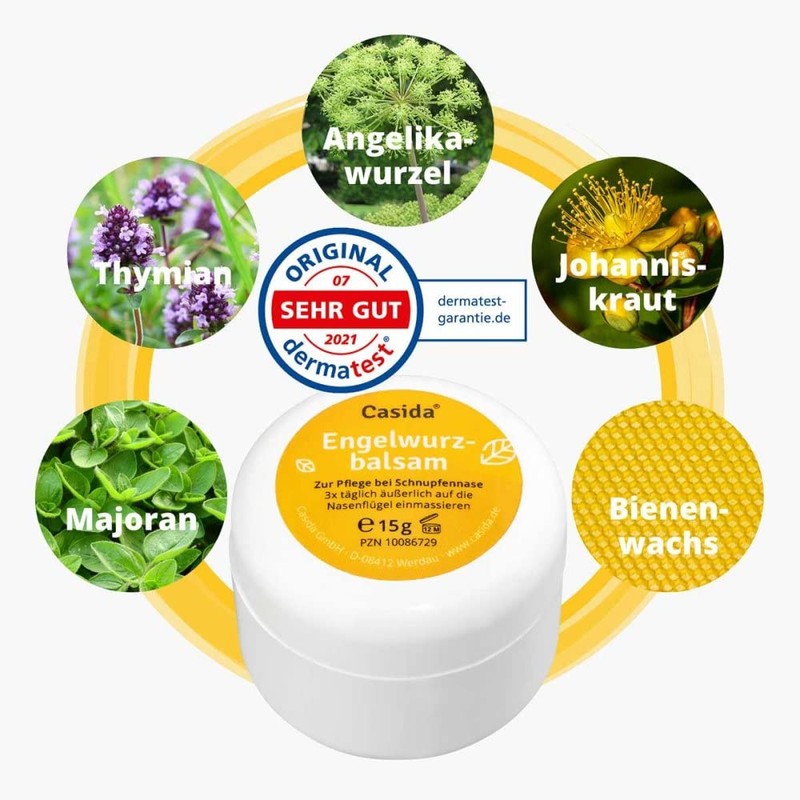 Engelwurzbalsam Baby & Kinder - Pflege bei Schnupfennase, 15g