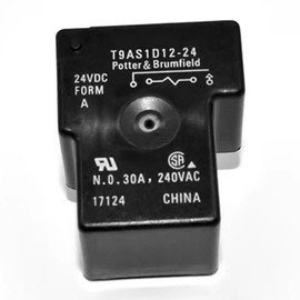 T9AS1D12-24 24VDC 30A SPST-NO 30A PCB 4Pins Power Relay for Dryer Control Board Replacement Relay for Safe and Easy Circuit Protection and Equipment Protection