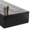 WE Games - Juego de cribbage de madera para 3