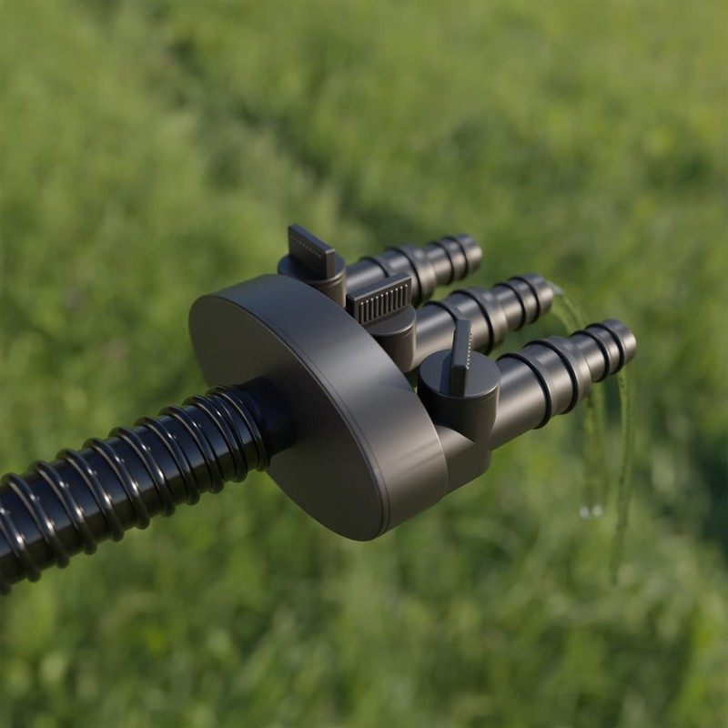 CLGarden Schlauch Verteiler für Springbrunnen Schlauchverteiler Wasser Wasserverteiler