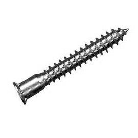 7 mm x 50 mm Highpoint Confirmat Screws, Pozi-Flat Head, Zinc Finish (150)