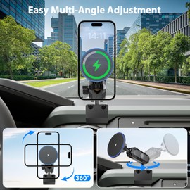 ANKEWAY Phone Charger Mount for Toyota Tacoma 2016-2023
