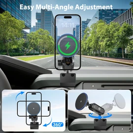 ANKEWAY Phone Charger Mount for Toyota Tacoma 2016-2023