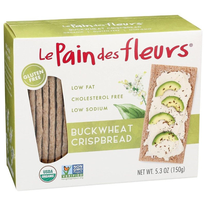 Le Pain Crispbread Buckwheat 4.41 oz (Pack of 6)