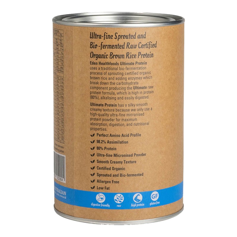 Eden Healthfoods Ultimate Protein - Vanilla, 1kg
