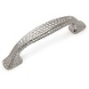 Cosmas 5 Pack 10553SN Satin Nickel Hammered Cabinet Handle Pull