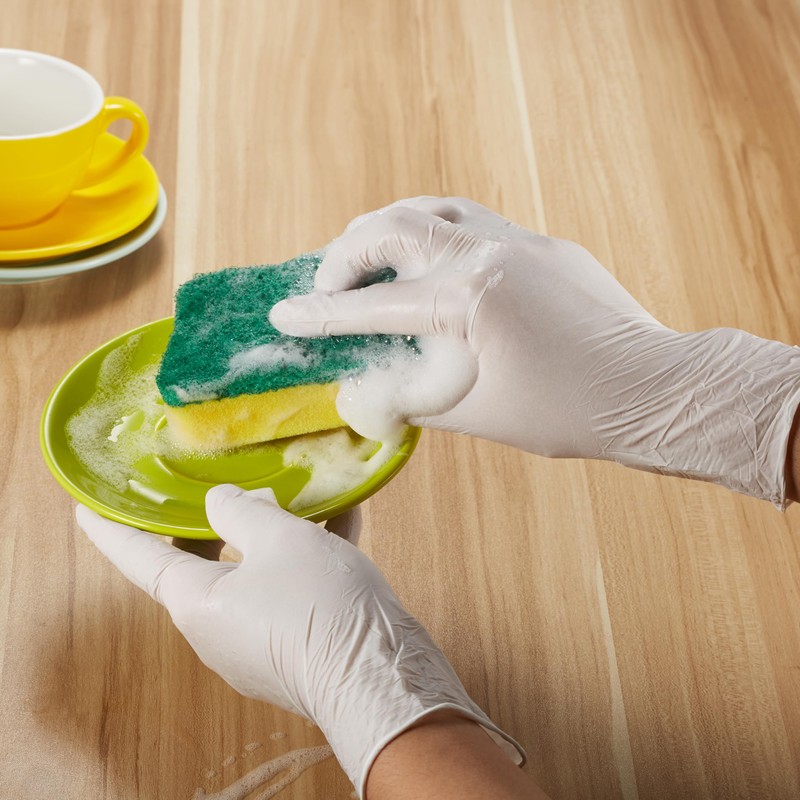Kids Disposable Nitrile Gloves for 7-14 Years, Nitrile Gloves Kid