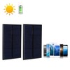 2Pcs Mini Solar Panel Epoxy Power Module Battery Polysilicon Industrial