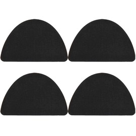 Shoe Toebox Toeburst Blowout Hole Prevention Insert/Patch (Black)
