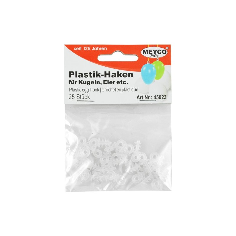 Ball Hangers Plastic Hooks Pack of 25