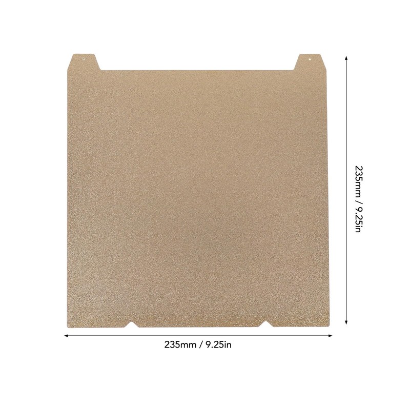 Texture PEI Sheet 235x235mm, 2 Sided Printing Build Plate, Flexible