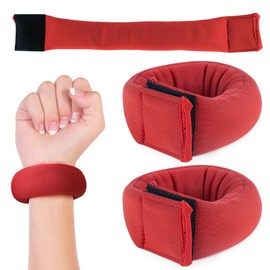 Wrist Weight Cuffs, Pack of 2 Weights Wrists, Weighted Wristbands for Running, Fitness, Yoga, Pilates, Aerobics, Men and Women, Wrist Weights