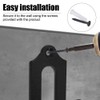 Mount Skull Hanger,3 PCS Wall-Mounted Antler Hanging Tool with Screws