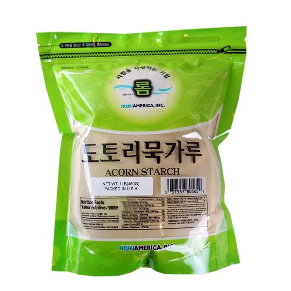 ROM AMERICA [ 1 Pound ] Acorn Starch Powder Flour 도토리묵 가루
