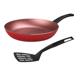 Ekco 66284, Sartén Classic, Rojo, 20 cm