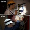 Shappy Firefighter Helmet Band Rubber Fire Helmet Band with Hole