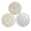 Soft Flannel Polishing Wheel for 16" Woodworking 3-Step Lathe Buffing