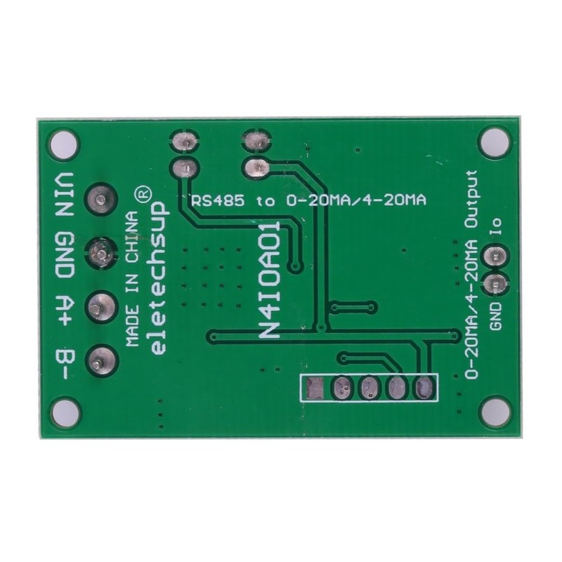 RS485 to DAC Digital Analog Conversion Module, N4IOA01 DC 12V