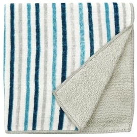Wataol Semi Washed Towel Handkerchief, Rough Stripe