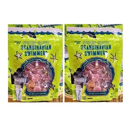 Trader Joeâ€™s Super Sour Scandinavian Swimmers 2 PACK (total of 28 oz) 14 oz Gluten Free - Limited edition - SET OF 2