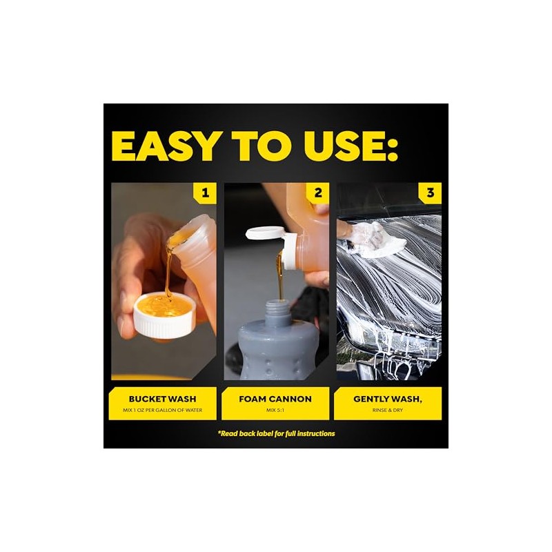 MEGUIAR'S 's Oro Clase para Lavado de Coche, 1 Galón