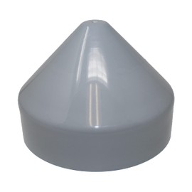 JSP Manufacturing Grey Cone Dock Piling Cap/Piling Cover from 8" to 10" (12 inch)