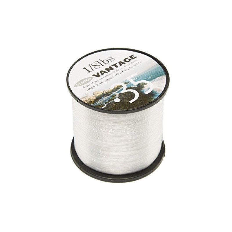 FLADEN Vantage Pro Fishing Line - Transparent, 0.35 mm