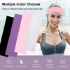 4PCS 5cm Headbands for Women Men, Fashion Stretchy Head Bands