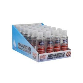 Wish Advance Hand Sanitizer Antiviral Antibacterial 3.38oz (24 PACK)