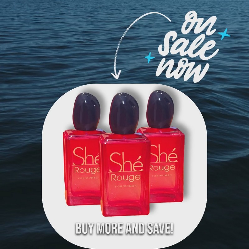 SHE She Rouge for Women 3.4 fl oz Eau de