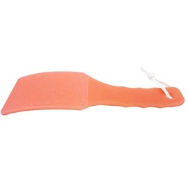 MHD Foot Scrubber Foot File Callus Remover, Double-Sided Colorful Pedicure Tools Foot Care (Salmon)
