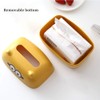 CYJZHEU Casa Cosmetic Tissue Box, Wet Wipes Box, Rectangular Tissue