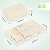 FYY 2 Pcs Daily Pill Organizer, 7 Compartments Portable Pill