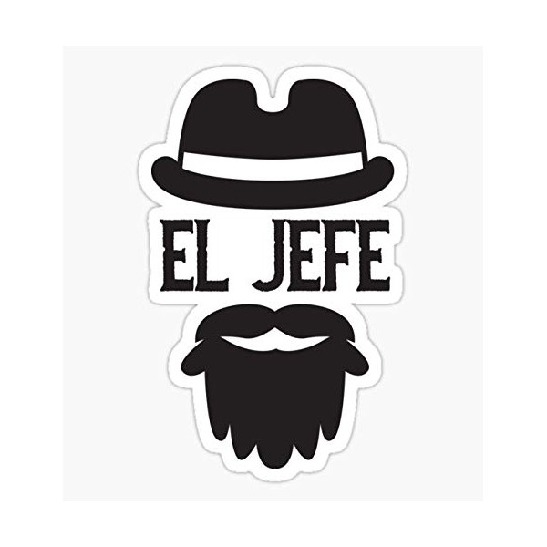El Jefe - Pack of 3 Stickers - Auto, Wall,