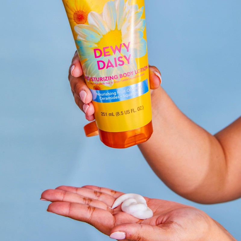 Tree Hut Dewy Daisy Moisturizing Body Lotion, Ceramide and Squalene