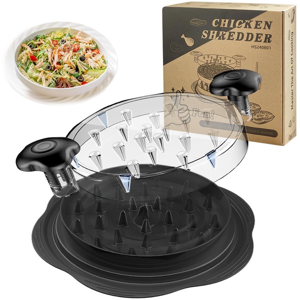 BELLPO Chicken Shredder Tool Twist,Large Chicken Breast Shredder,Meat Grinder Kitchen