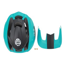 Mountain Cycling Helmet Adjustable Detachable Heat Dissipation Lightweight Adult Bike Helmet for Men Women Black and Blue