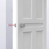 RattanView 100 Pcs Cabinet Bumpers Clear Rubber Door Stops with