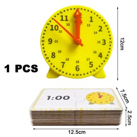 Children's learning watch, learning learning toy gift, time teaching school supplies, gifts for school enrolment, boys and girls, educational gift