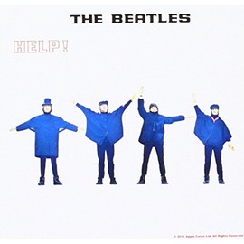 The Beatles Help Single Coaster 10x10cm