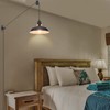Lomoky Plug in Pendant Light, Hanging Lamp with Black Barn
