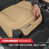 Motor Trend Seat Covers for Cars Trucks SUV, Faux Leather