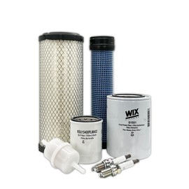 HERO Maintenance Filter Kit For Barreto 20RTK Trencher Filters Compatible With OEM 15400PLMA02PE 03952 070225OUTER 070225INNER 16910Z6L003 980795587G Engine: GX630 (Donaldson Air Cleaner System)