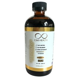 C360health ‎Carbon60 Plus Extra Strength - Carbon60 Olive Oil 16 Ounces (474 ML)