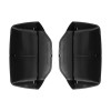 HIGHSOAR Black Hood Mirror Cover Pair For Kenworth T680 T880