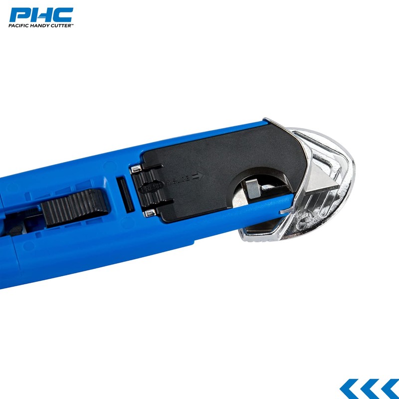Pacific Handy Cutter S7 Safety Cutter, 3-in-1 Self-Retractable Utility Knife