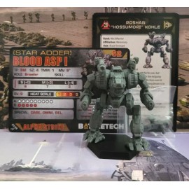 Catalyst Game Labs Battletech Blood Asp I Mech Inner Sphere Black Remnant Command Lance Miniature